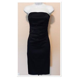 NEW WHBM LBD Strapless Slimming Cocktail Size 0